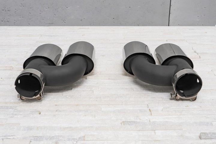 фото №13, Audi a7 4k8 2018+ наконечник вихлоп стайлінг na s7 комплект 2 szt