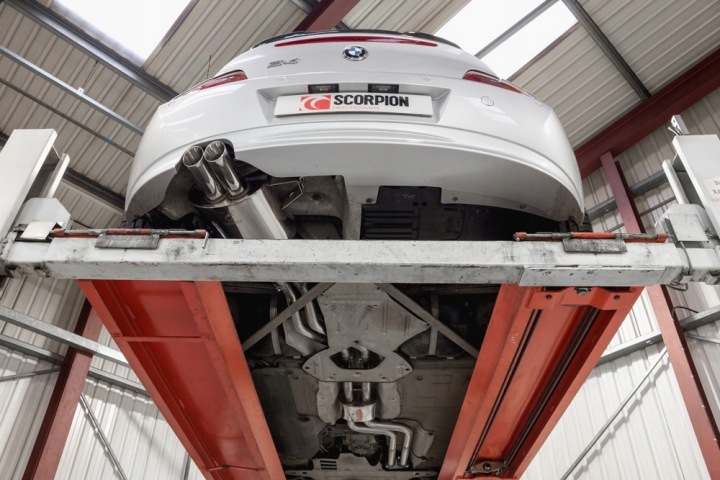 фото №6, Bmw z4 e85, e86 catback тихий scorpion выхлопные системы