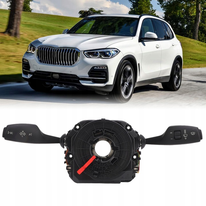 фото №16, Модуль перемикача двірник поворотів 61319354047 колонка nf