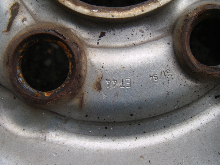 фото №11, Vw t4 iv 90- стальные диски 5x112 6jx15 et44 701601027b