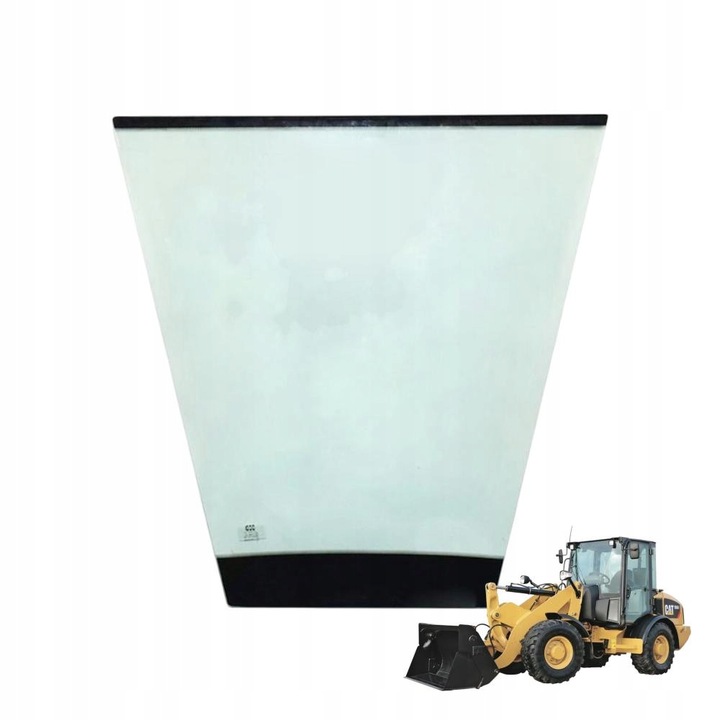 фото №1, Скло передня перед caterpillar 906h 914k оригінальний номер 256-9643, 2569643