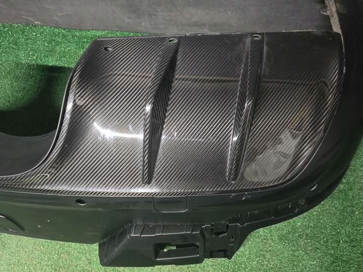 фото №13, Бампер зад задній porsche cayenne 9y3 купе turbo gt карбон