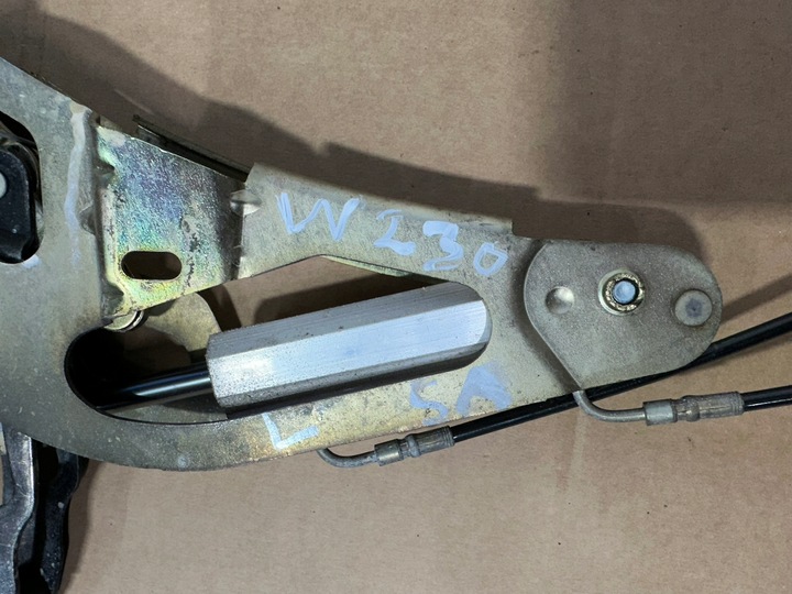 фото №6, Амортизатор дах лівий, петля лівий, кришки mercedes sl r230, w230 sa