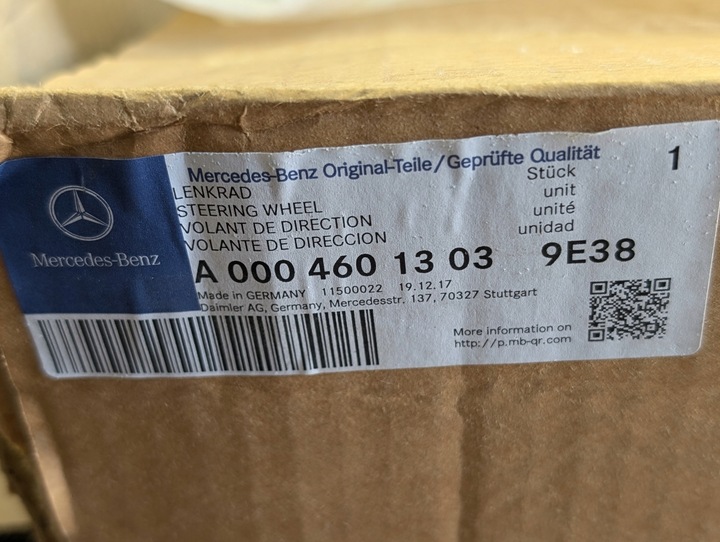 фото №12, Mercedes w117 w172 w176 w246 кермо a0004601303