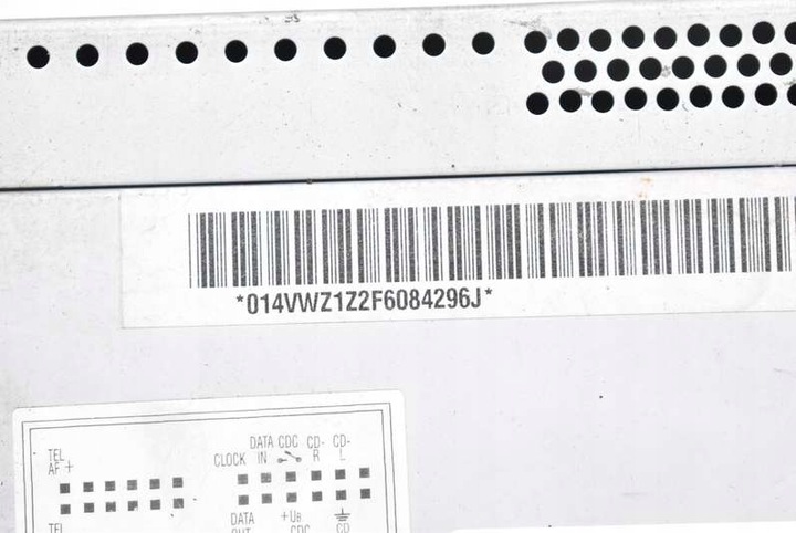 фото №7, Радіо радіопрогравач cd навігація 1k0035191e vw passat b6 05-10
