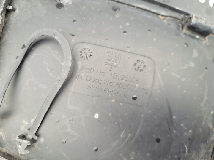 фото №7, Запчасти | zafira b подкрылок правые перед передние заглушка рестайлинг 13129628