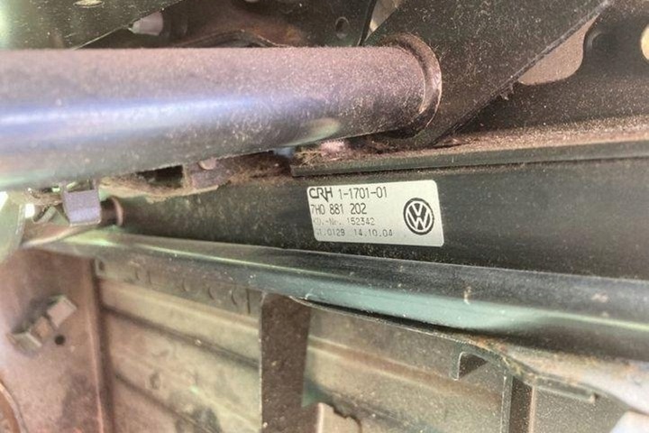 фото №8, Сиденье переднее левый vw transporter v t5 микроавтобус / пассажир 7h0881202