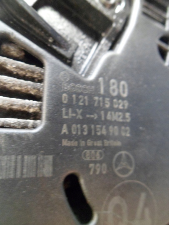 фото №6, Mercedes c w204 2.2 cdi генератор 0121715029 a0131549002