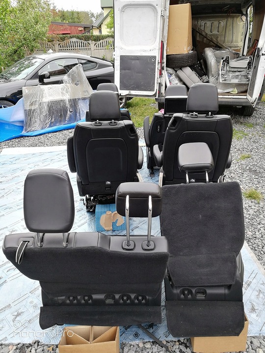 фото №5, Chrysler pacifica 2018 сиденья чёрные сиденье кожа