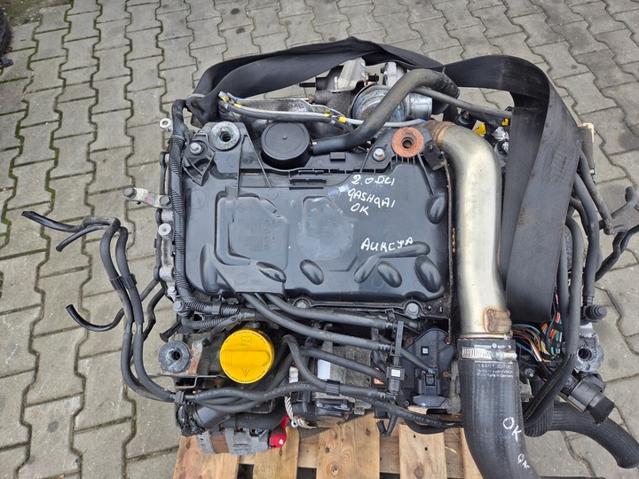 фото №1, Двигатель 2.0 dci m9rg832 qashqai koleos голый