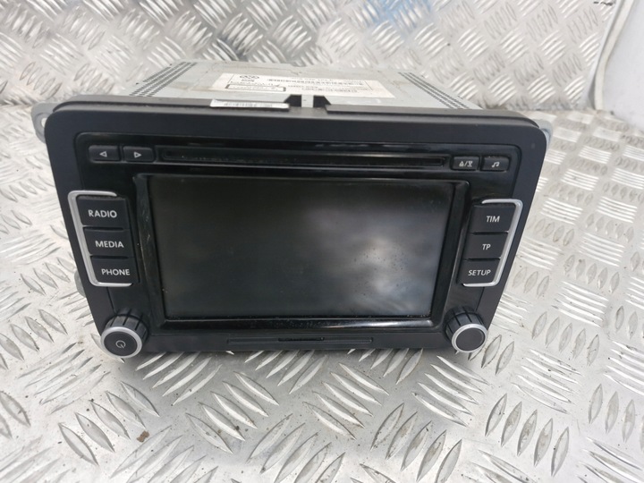 фото №1, Дисплей cd радио vw golf passat b7 rcd510 polo 3c8035195f