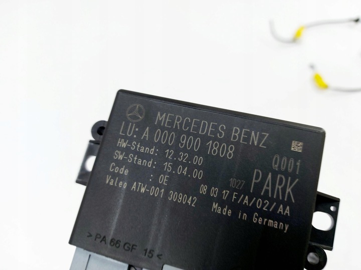 фото №3, Mercedes c-klasa w205 17r. модуль парковка pdc a0009001808