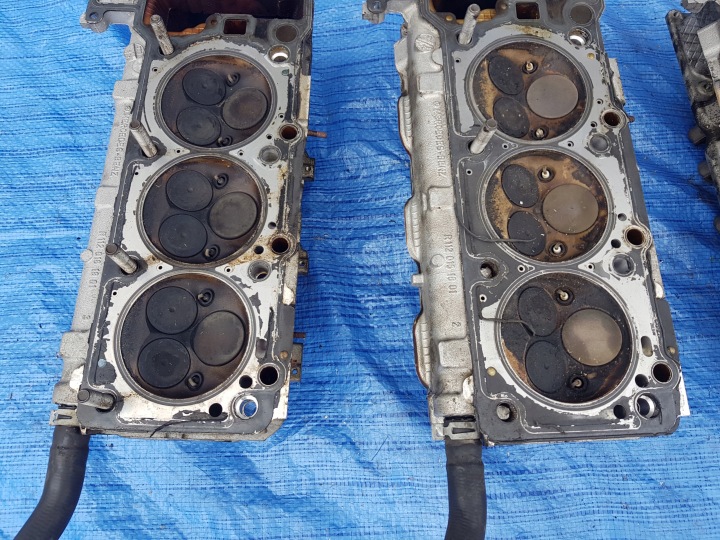 фото №8, Mercedes w211 clk w209 w203 3,2 sl r230 3.5 v6 головка левая