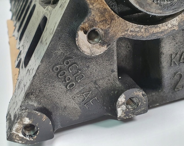 фото №12, Головка двигуна вали ford transit mk7 2.2 tdci 6c1q-6k537-ab
