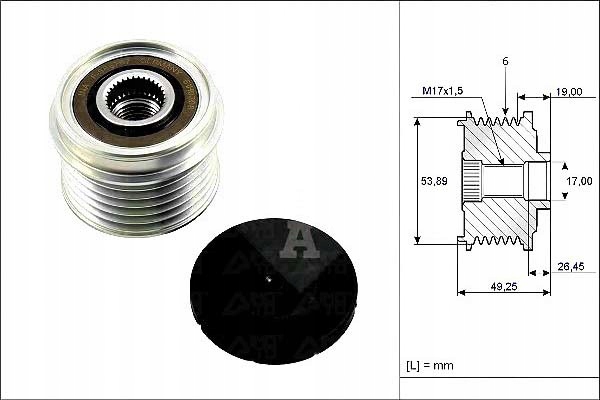 фото №2, Ina сцепление генератор suzuki jimny 1.5 ddis 4wd