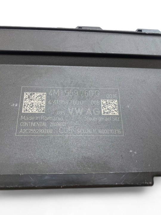 фото №8, Audi q7 4m 2018 модуль / блок управления сиденья