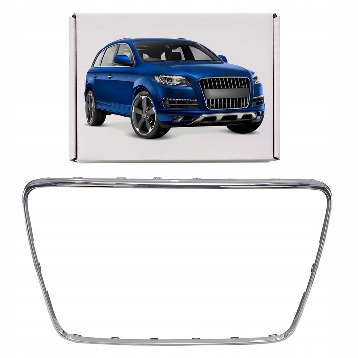 фото №1, Audi q7 / sq7 4l 2005-2015 рамка решётка хромированная 4l0853651a