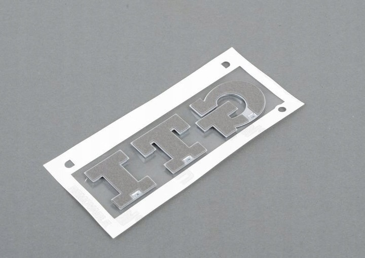 фото №5, Vag inskrypcja хромированная блеск красный tornado оригинальный 5g0853675acjzq