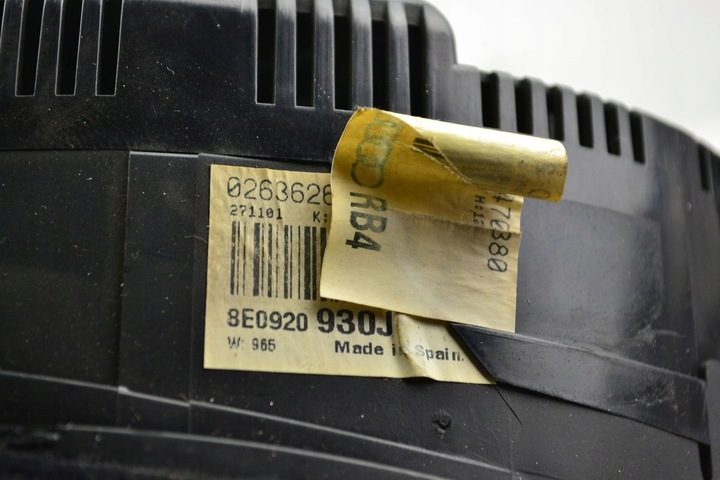 фото №8, Audi a4 b6 2.5 tdi комп'ютер спідометр  набір стартовий імобілайзер 8e0907401c