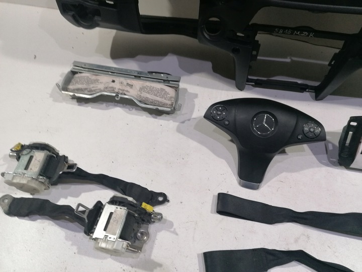 фото №5, Mercedes e-kl w207 купе панель консоль подушка безопасности ремни