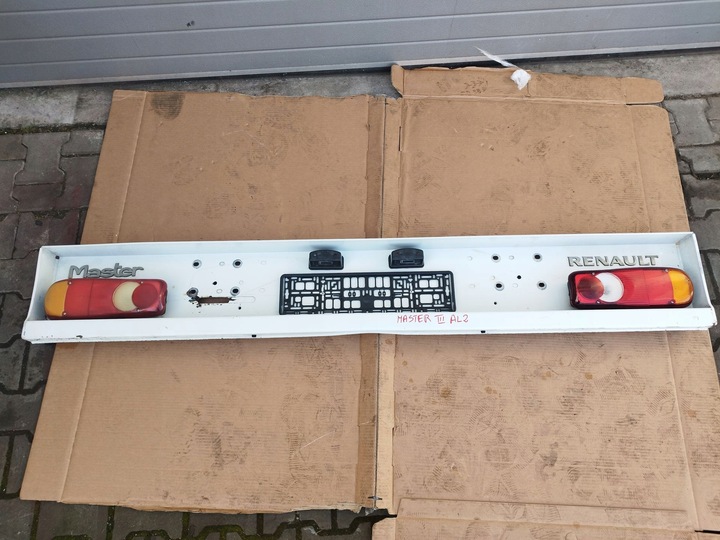 фото №1, Балка задняя зад бампер лампы master iii movano b nv400 рама ramowy