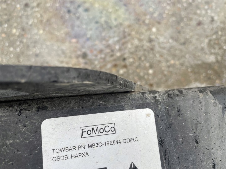 фото №8, Hak буксировочный mb3c-19e544-gd 13 pin ford ranger 6 vi vw amarok 2 ii