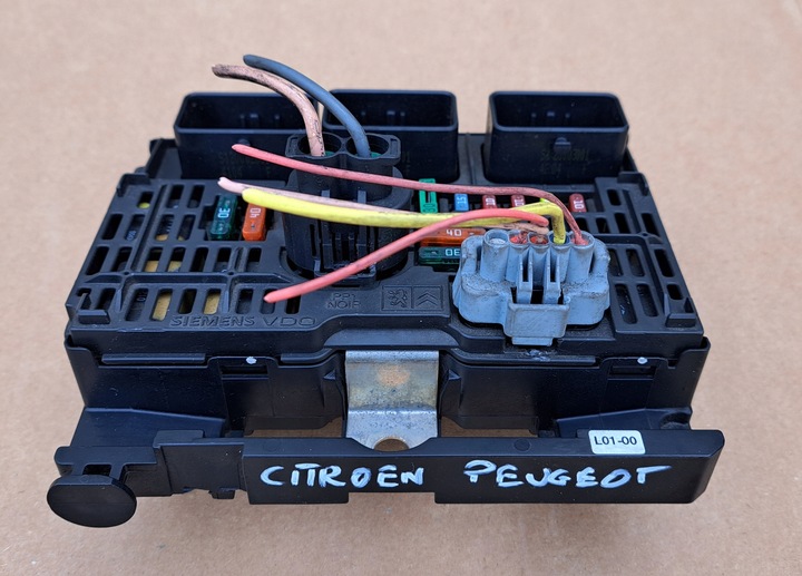 фото №1, Citroen peugeot модуль bsm l01 9656086080