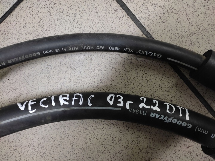 фото №5, Opel vectra c 2.2 dti шланг трубка кондиціонера