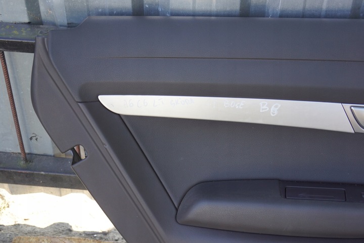 фото №5, Боковина дверь левый зад audi a6 c6 кожа bose