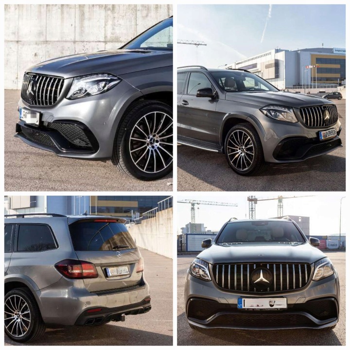 фото №15, Mercedes gls бампер bodykit gls63 amg бампер капот лампы gl / gls x166