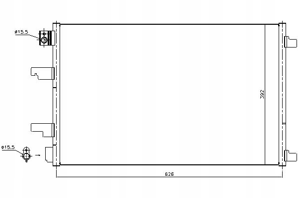 фото №15, Радіаторів кондиціонера nissens 940402 92100bb50a