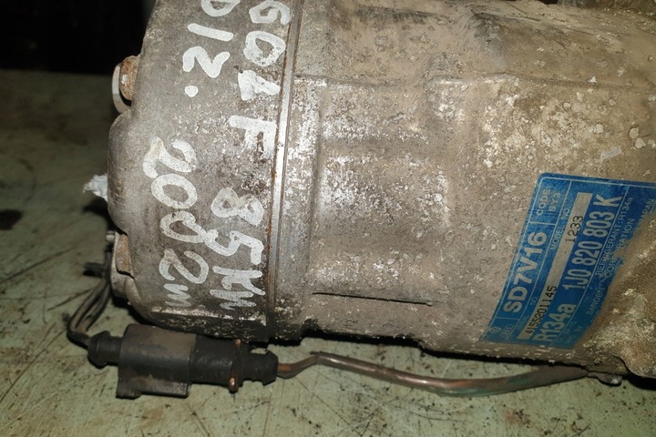 фото №11, Компрессор кондиционера vw golf iv 1j1 1j0820803k 1.9l дизель 85kw 1998