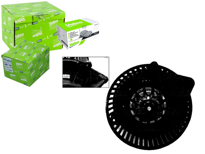 фото №1, Двигатель вентилятор renault trafic 01- valeo