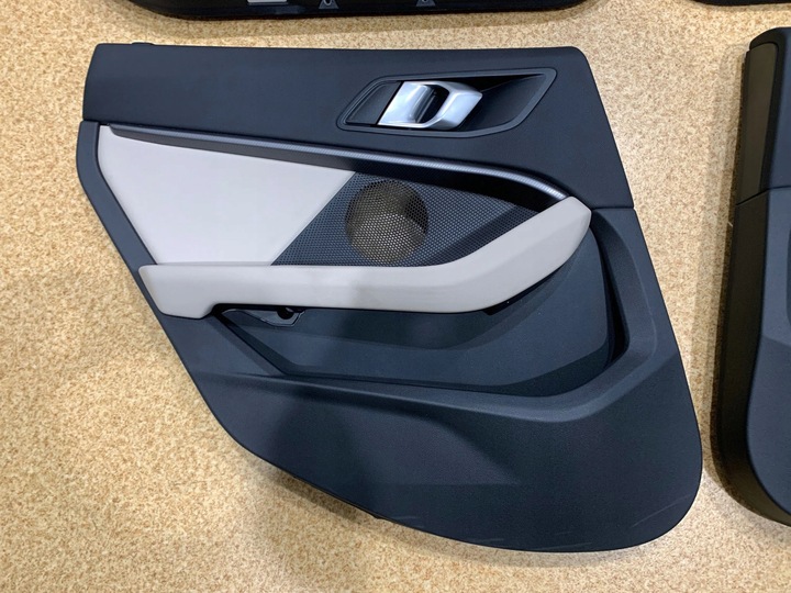 фото №11, Bmw 2 f44 сидіння диван обшивки салон електричні підігрів європа бежево-сірий