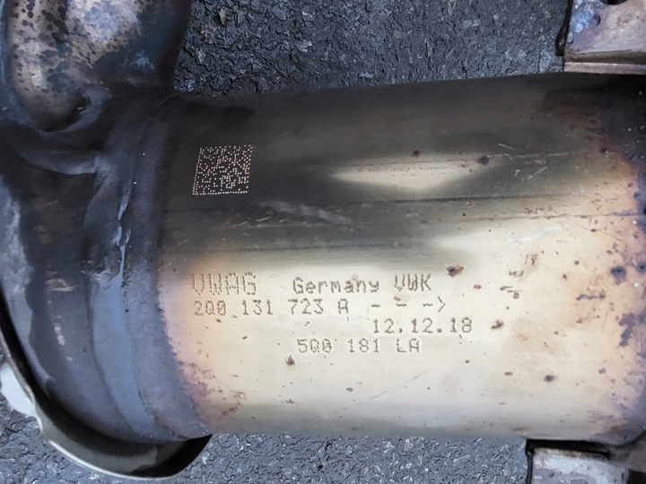 фото №9, Каталізатор фільтр dpf fap vw golf 7 8 audi seat leon iii skoda 1.5 tsi оригінальний номер