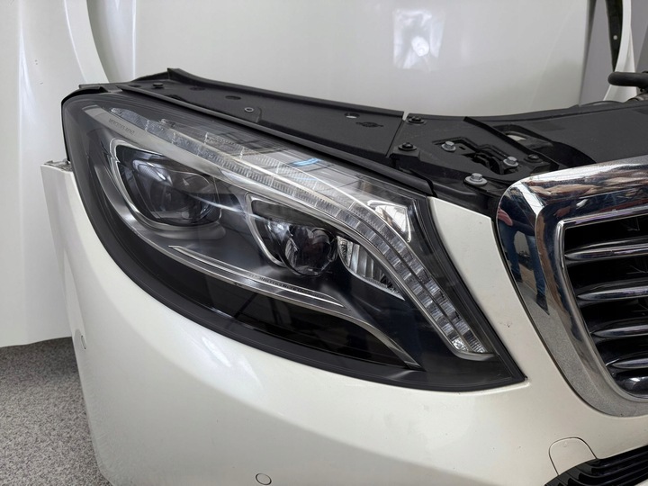 фото №6, Mercedes w222 222 перед капот pas бампер лампы led крылья радиатор 799