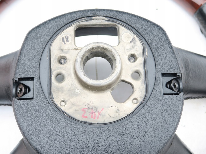 фото №11, Кермо шкіра дерево чорна soul чотириспицевий audi a4 b7 a6 c6