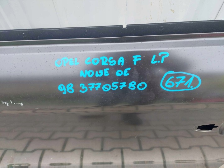 фото №10, Opel corsa f 19- двері ліві перед передні нове oem номер
