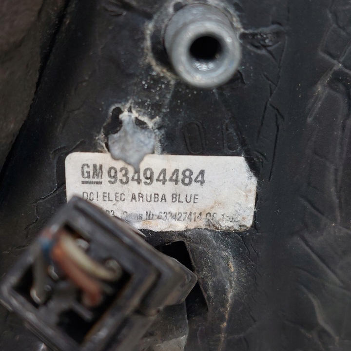 фото №10, Opel meriva a зеркало правые 5 pin 93494484 сині