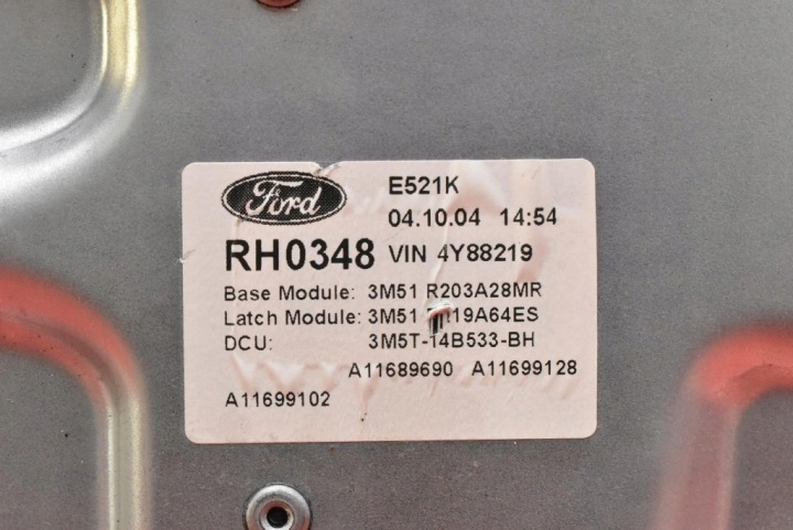 фото №4, Склопідйомник правий перед eu 3m51-r203a28-mr ford focus c-max mk1 03-07