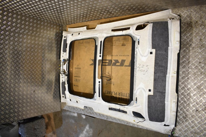 фото №13, Ідеальна стеля kpl.+ стійки mercedes w223 довгий алькантара burmester 4d 1