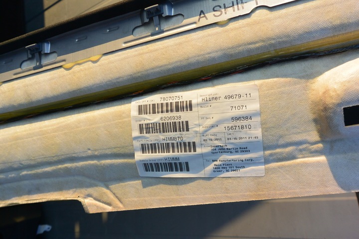 фото №8, Потолок панорама защита kpl 5 мест bmw x5 e70