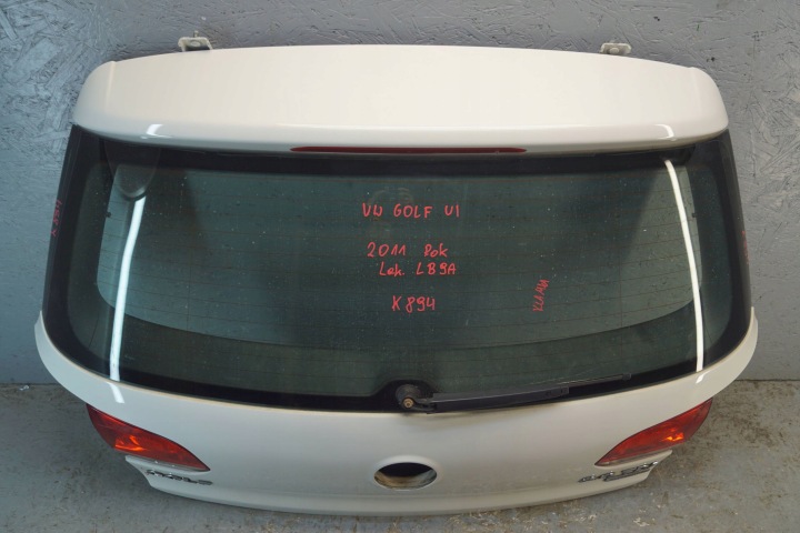 фото №13, Vw golf vi крышка багажника зад lb9a k894