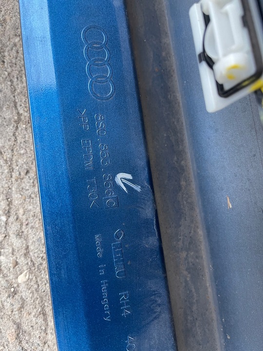 фото №5, Планка пороговая порог audi tt 8s s-line 14-