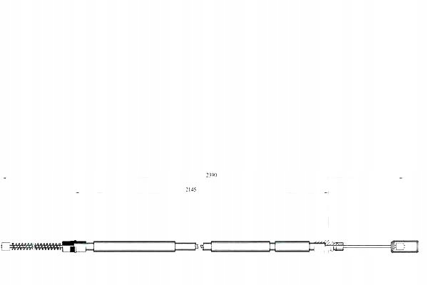 фото №1, Ap трос гальма ручного 4745g8 432883b 198747777