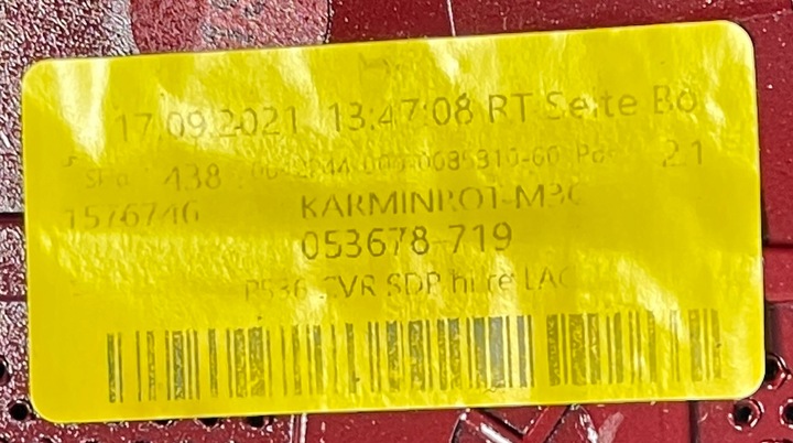 фото №11, Porsche оригинальный номер 9y0854732d планка крыльев заднего p
