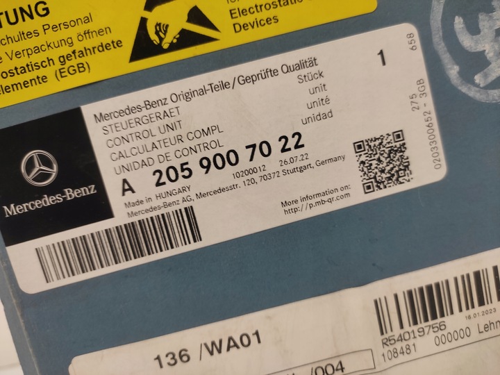 фото №9, Mercedes c-klasa w205 радар acc дистроник датчик