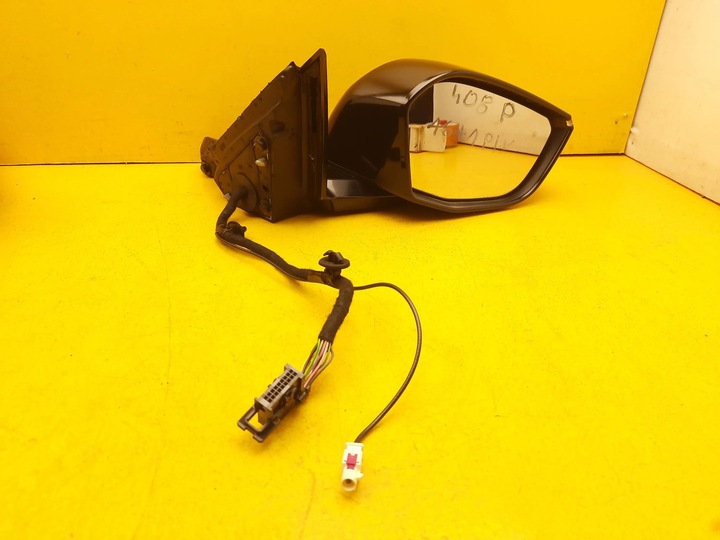 фото №9, Peugeot 408 p54 зеркало правые перед передние 16+1 pin камера
