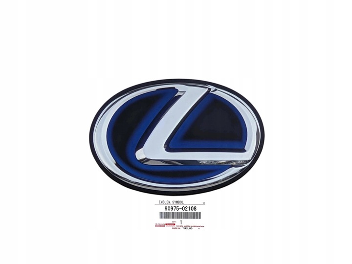 фото №1, Lexus rc rx ux nx es is ct гібрид емблема решітка решітка радіатора перед