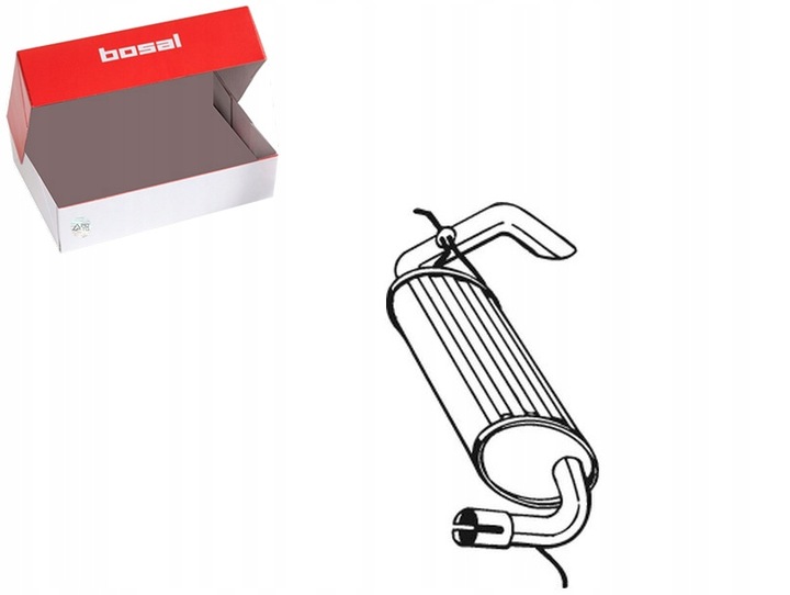 фото №11, Bosal 211-393 глушитель конечный 211-393 bos211-393 глушитель конечный bosal